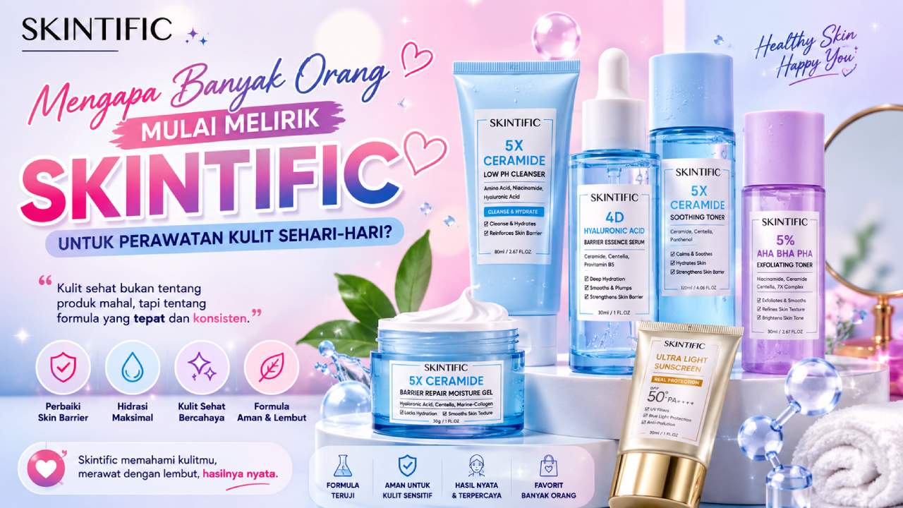 Mengapa Banyak Orang Mulai Melirik Skintific untuk Perawatan Kulit Sehari-hari