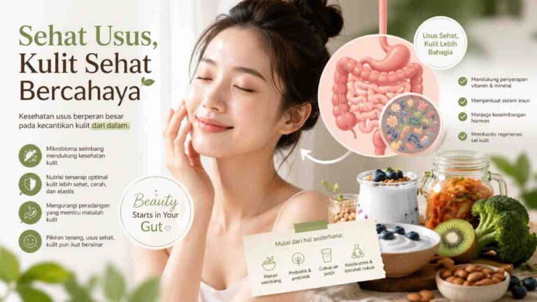 Mengapa Kesehatan Usus Berpengaruh pada Kondisi Kulit?