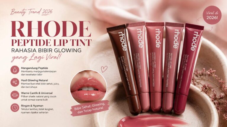 Rhode Peptide Lip Tint, Rahasia Bibir Glowing yang Lagi Viral di 2026