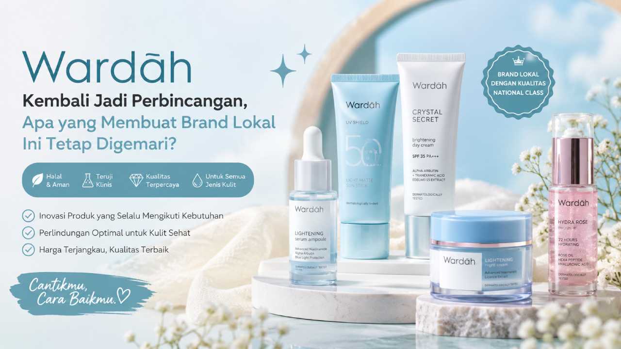 Wardah Kembali Jadi Perbincangan, Apa yang Membuat Brand Lokal Ini Tetap Digemari?