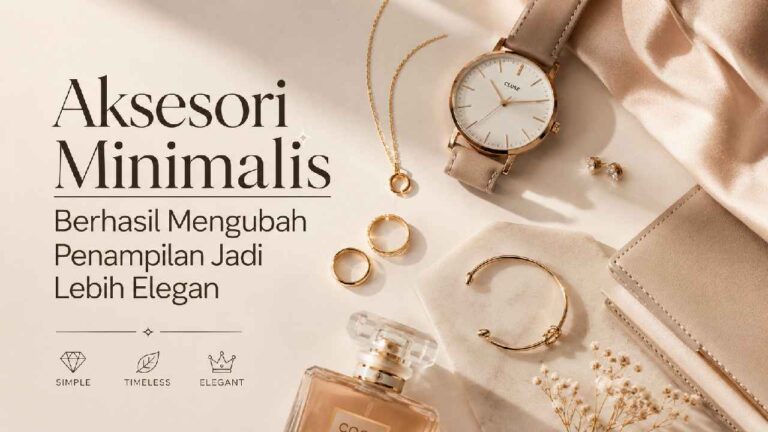 Aksesori Minimalis Berhasil Mengubah Penampilan Jadi Lebih Elegan