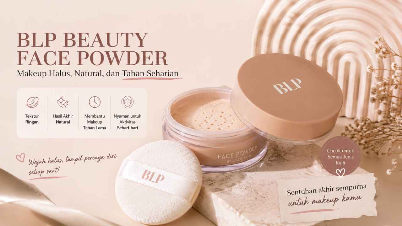 BLP Beauty Face Powder Cocok Menjaga Makeup Tetap Halus Seharian