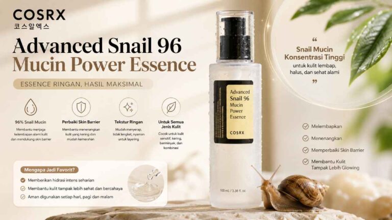 COSRX Rilis Essence Terbaru dengan Kandungan Snail Mucin yang Lebih Ringan di Kulit