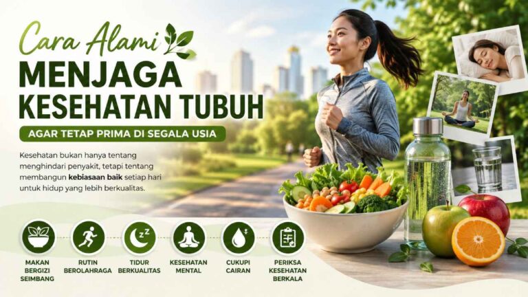 Cara Alami Menjaga Kesehatan Tubuh agar Tetap Prima di Segala Usia