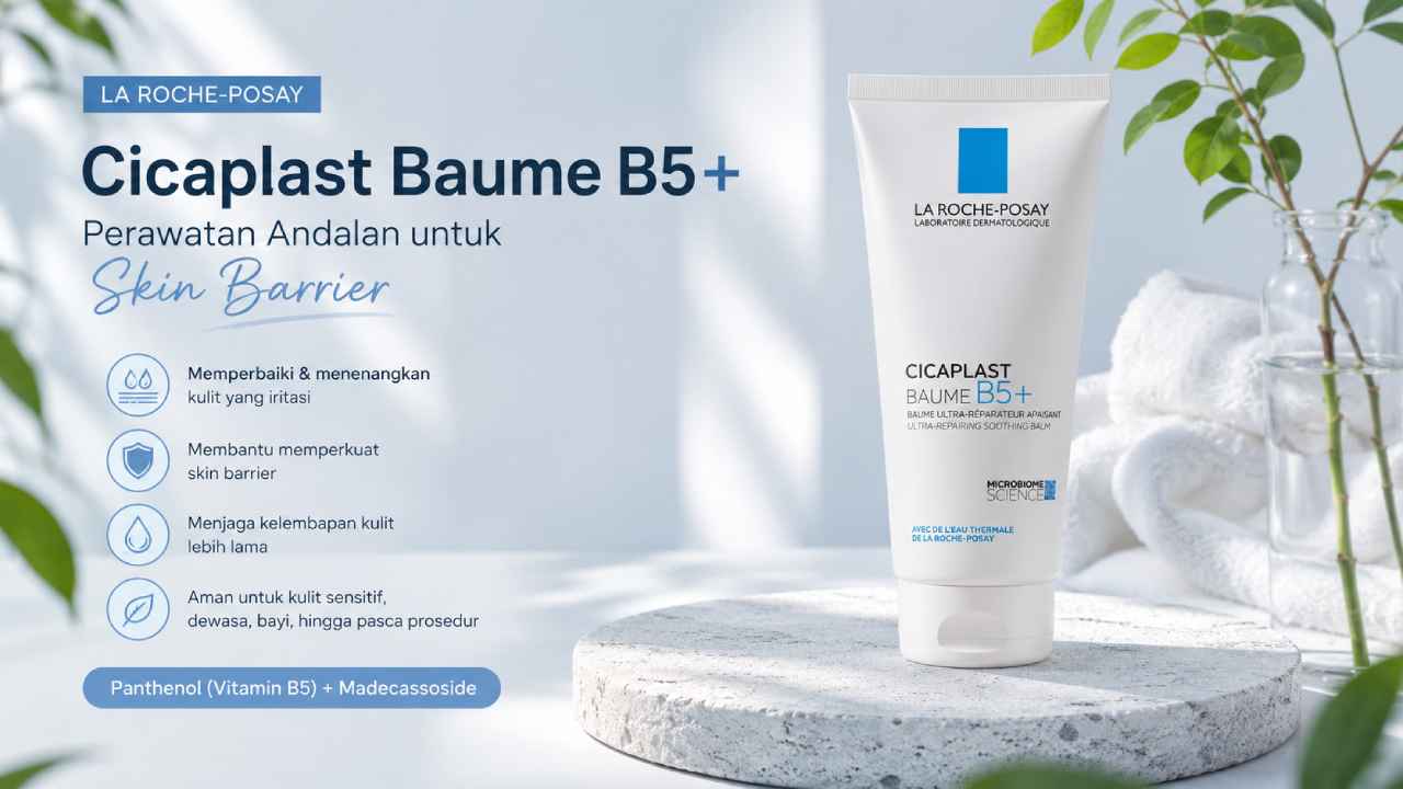 La Roche-Posay Cicaplast Baume B5+ Tetap Menjadi Andalan Memperbaiki Skin Barrier