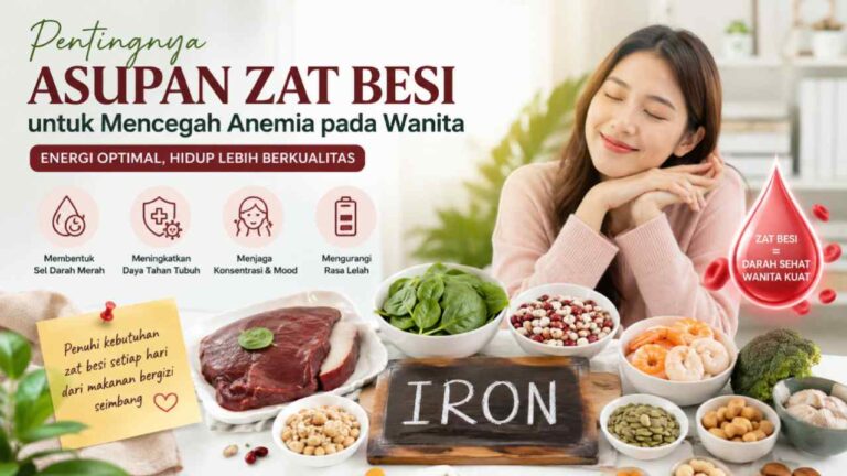 Pentingnya Asupan Zat Besi untuk Mencegah Anemia pada Wanita