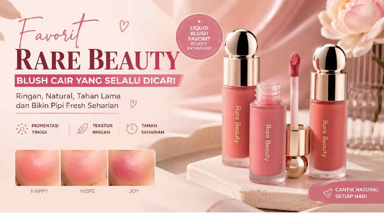 Rare Beauty Hadirkan Blush Cair yang Masih Menjadi Favorit Beauty Enthusiast