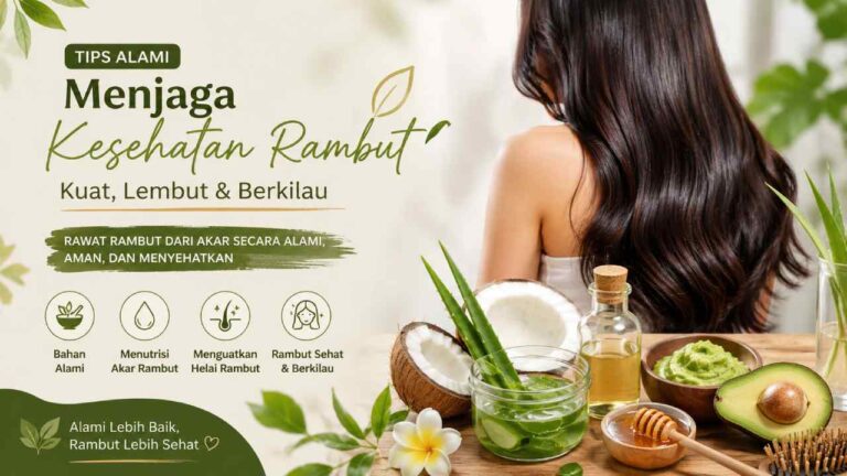 Tips Menjaga Kesehatan Rambut dengan Bahan Alami