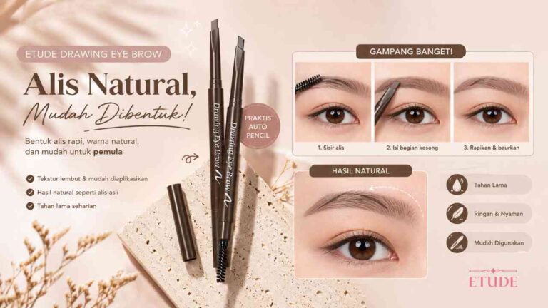 Etude Drawing Eye Brow untuk Alis Natural yang Mudah Dibentuk