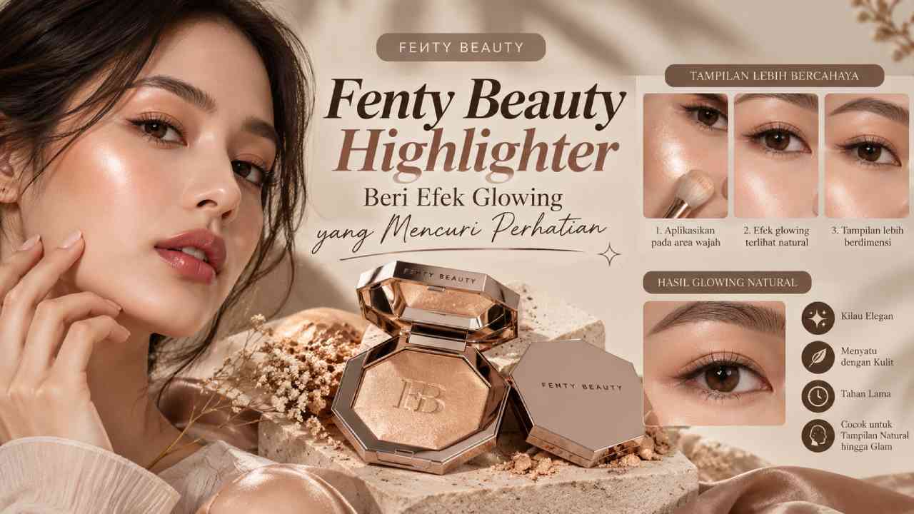 Fenty Beauty Highlighter Beri Efek Glowing yang Mencuri Perhatian