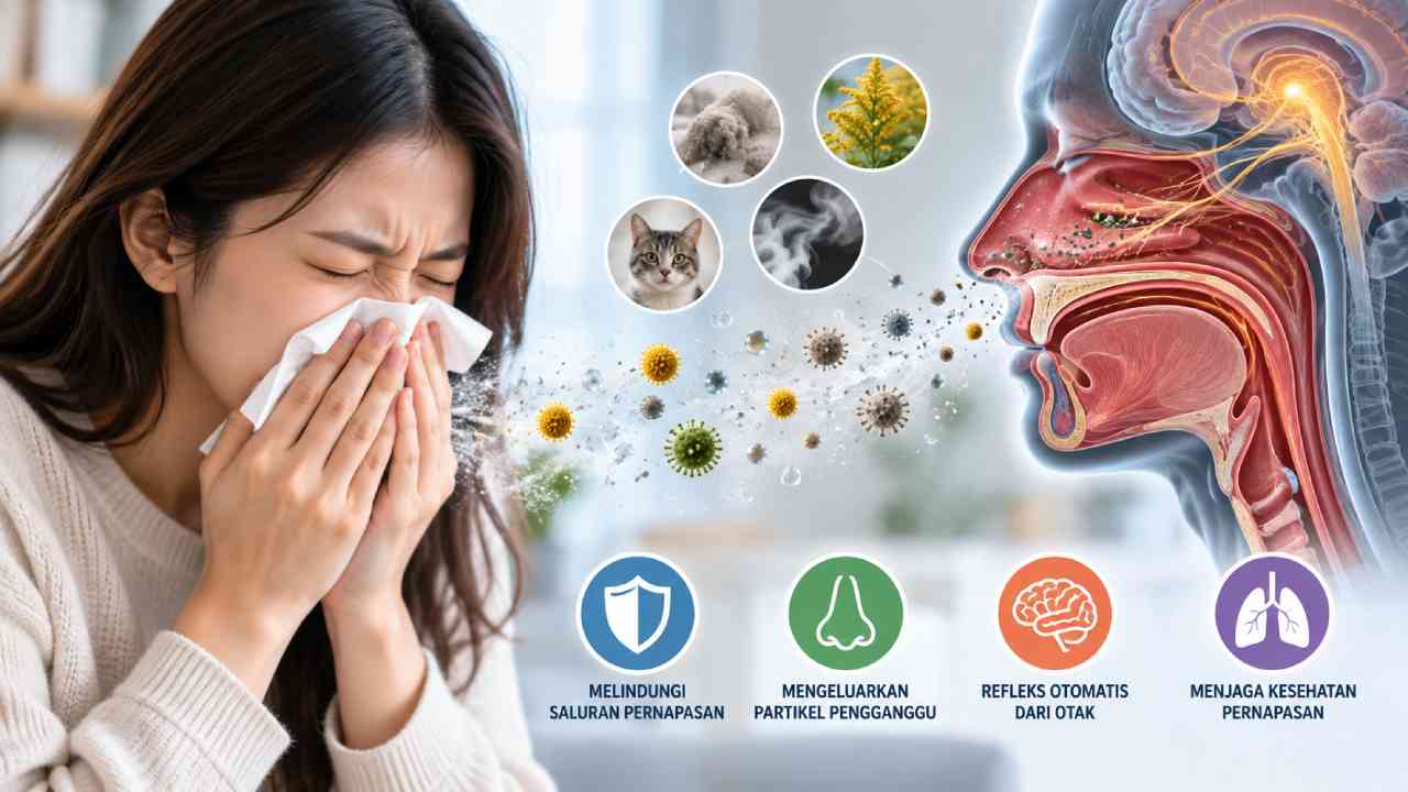 Mengapa Manusia Bersin? Mengenal Refleks Alami Pelindung Pernapasan