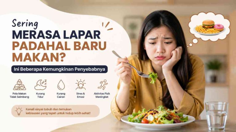 Sering Merasa Lapar Padahal Baru Makan, Ini Beberapa Kemungkinan Penyebabnya