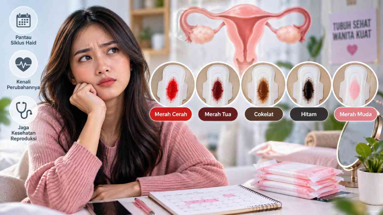 Warna Darah Menstruasi Berubah, Apa Artinya bagi Kesehatan Wanita?