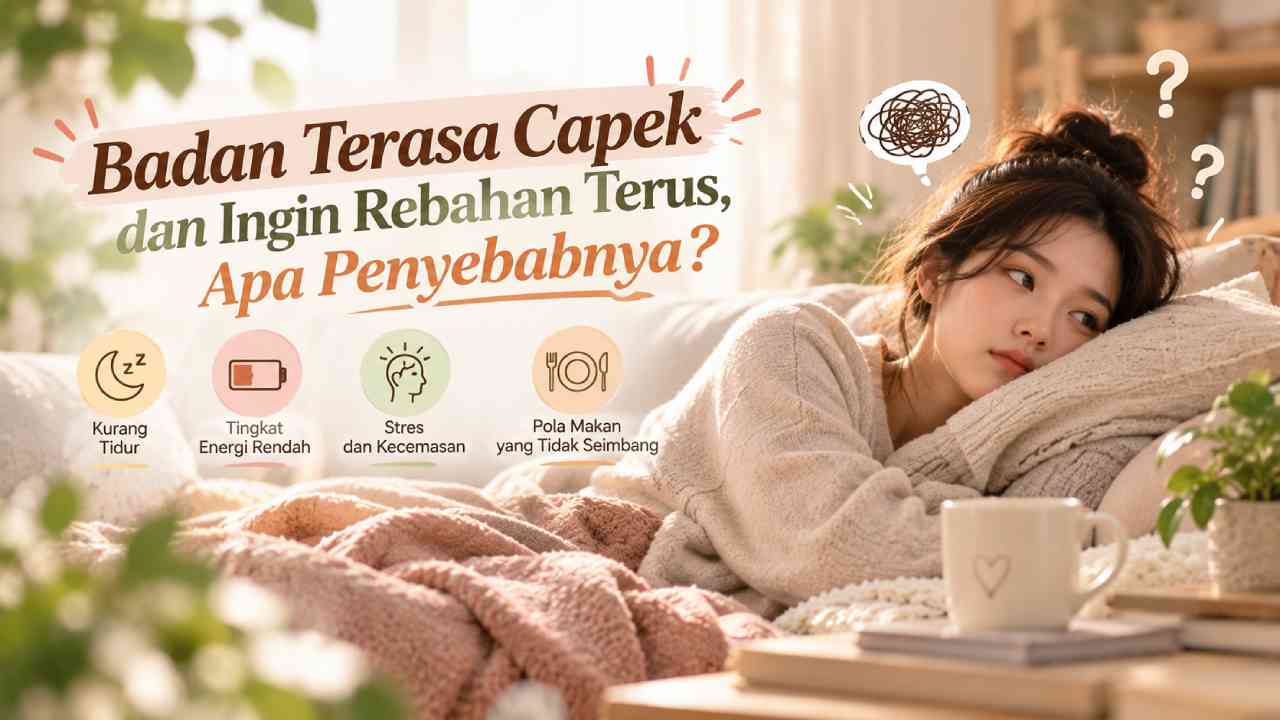 Badan Terasa Capek dan Ingin Rebahan Terus, Apa Penyebabnya?