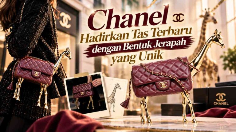 Chanel Hadirkan Tas Terbaru dengan Bentuk Jerapah yang Unik