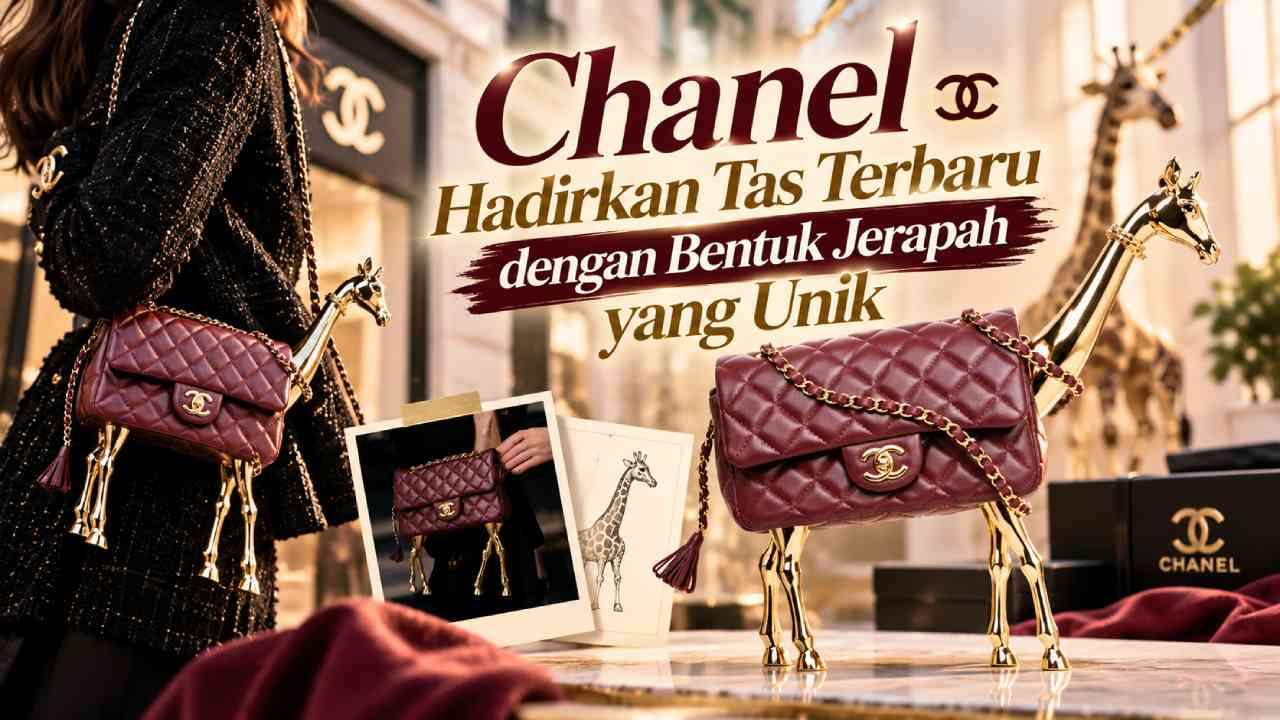 Chanel Hadirkan Tas Terbaru dengan Bentuk Jerapah yang Unik