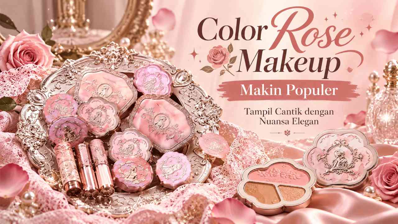 Color Rose Makeup Makin Populer, Tampil Cantik dengan Nuansa Elegan