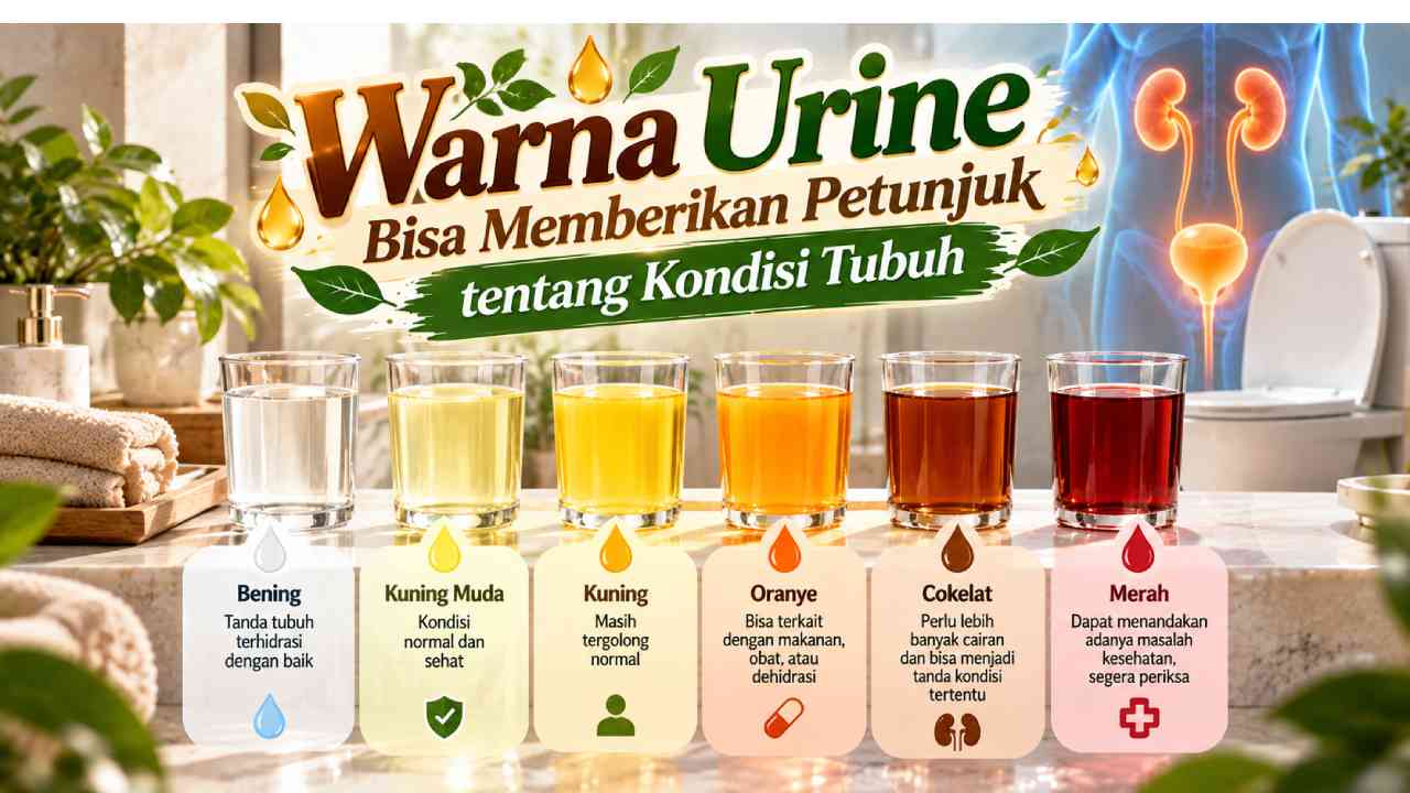 Warna Urine Bisa Memberikan Petunjuk tentang Kondisi Tubuh